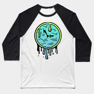 Melting Away Baseball T-Shirt